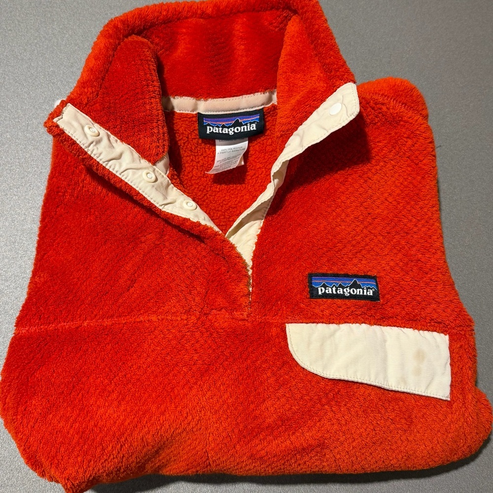 Patagonia Vibrant Orange Women's Fleece